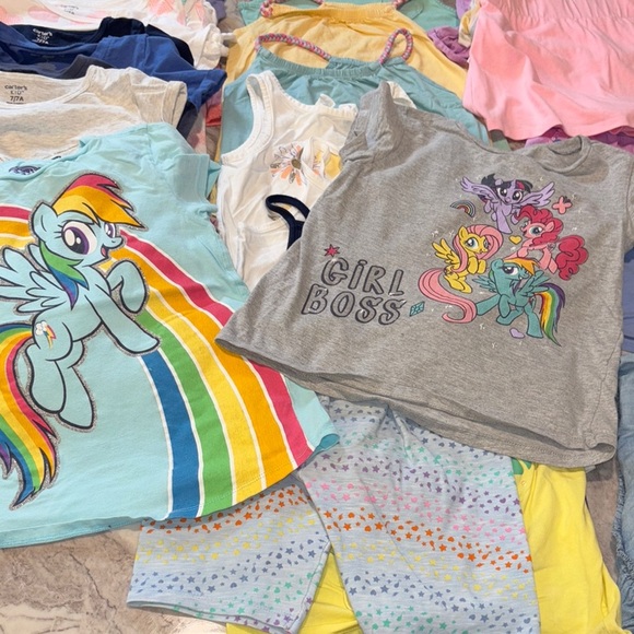 Kids Bundle Lot Matching Sets - Blue, Pink, Yellow - Picture 13 of 16